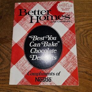 Best You Can Bake Cookbook | Vintage‎ Edition 1983 Better Homes & Gardens